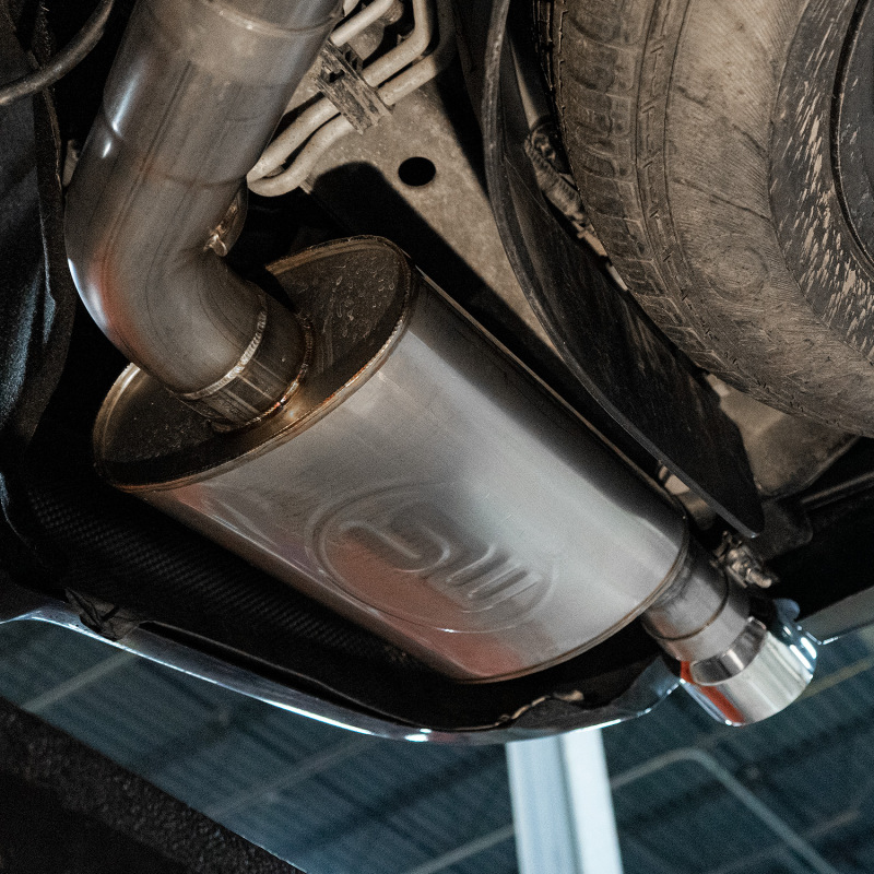 Dodge Durango Performance Exhaust - Stainless Works - Redline Catback w/ 4in Tips - Polished - `11-`20